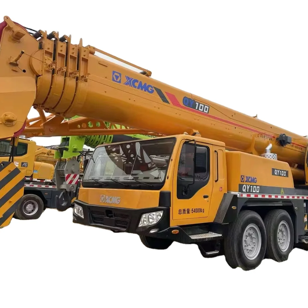 original XC MG 80ton 90ton 100ton crane QY100K XCT100 XCT80 used xc mg 100ton crane good condition