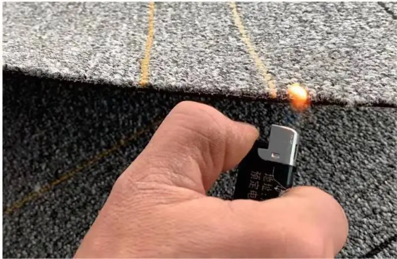 Modern and simple carpet for commercial home square carpet tiles