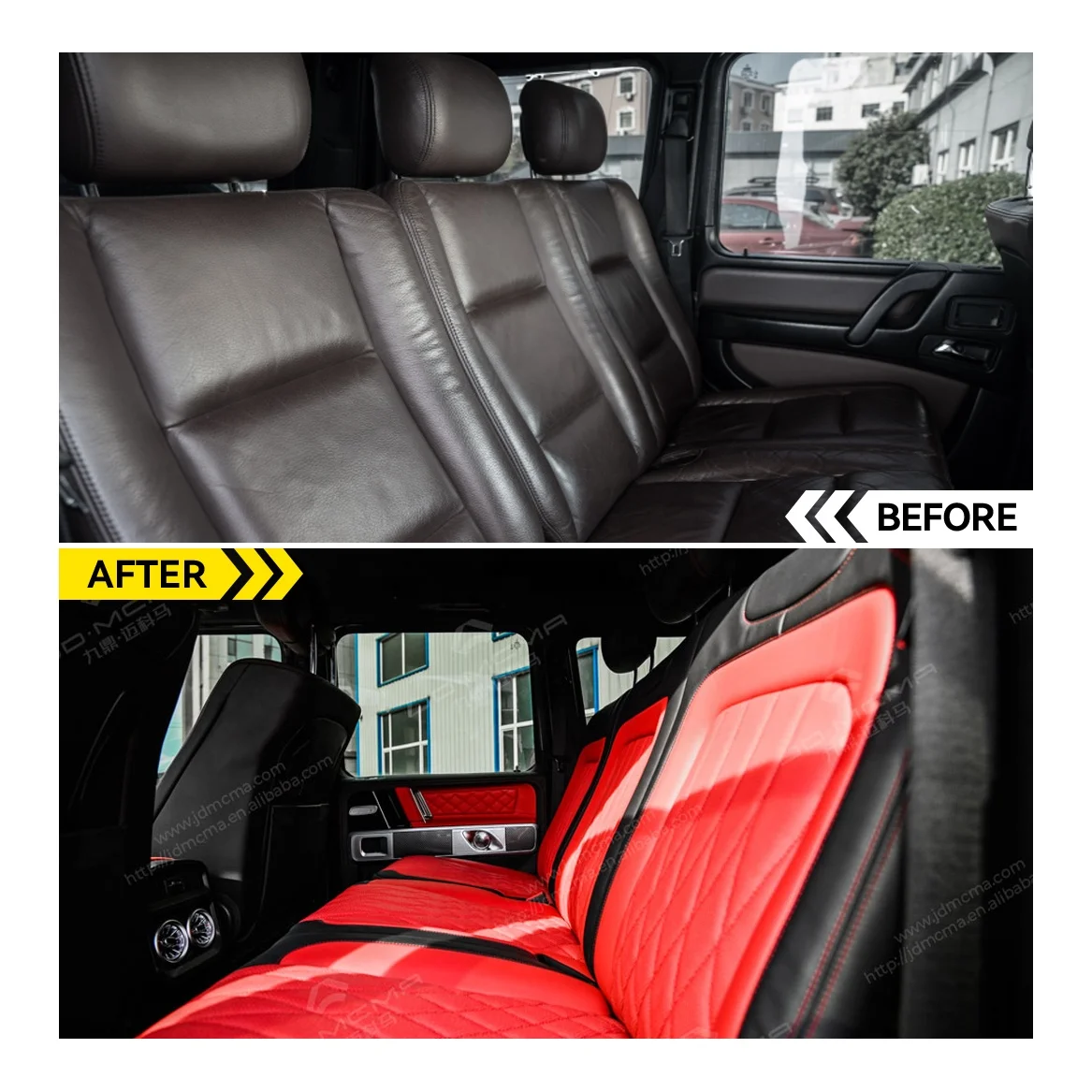 New product g class modification kit for G300 G350 G500 G550 G63 w463 to w464 interior upgrading