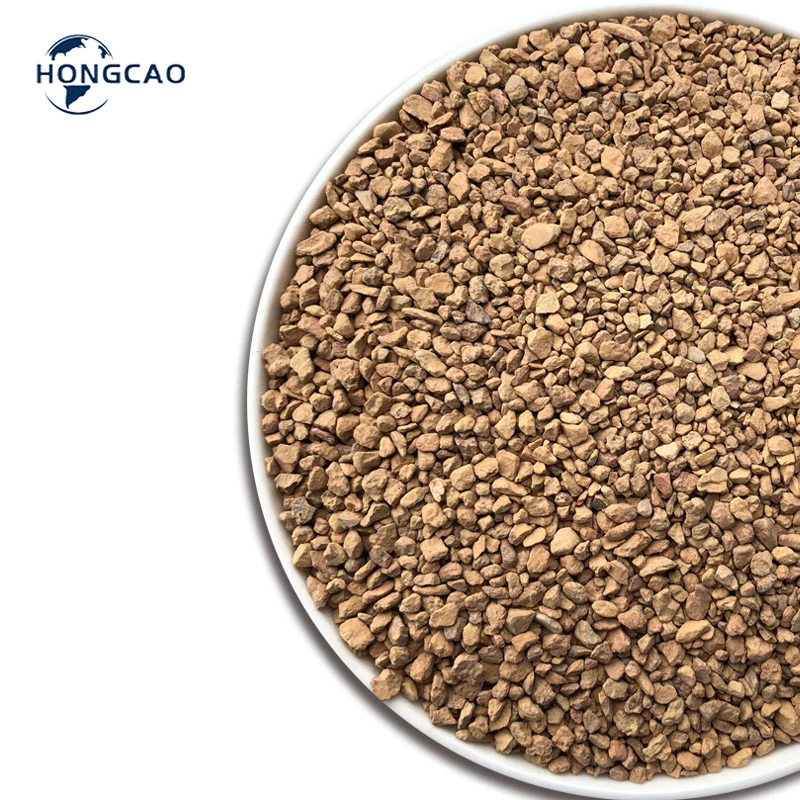 Diatomite granule horticultural cultivation matrix flower pavement 1-3-6 various specifications