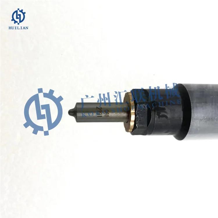 EC140 EC210 EC350 Excavator Parts D4D D6E D8K Engine Genuine Fuel Injector 0432193486 0445120067 0445124042