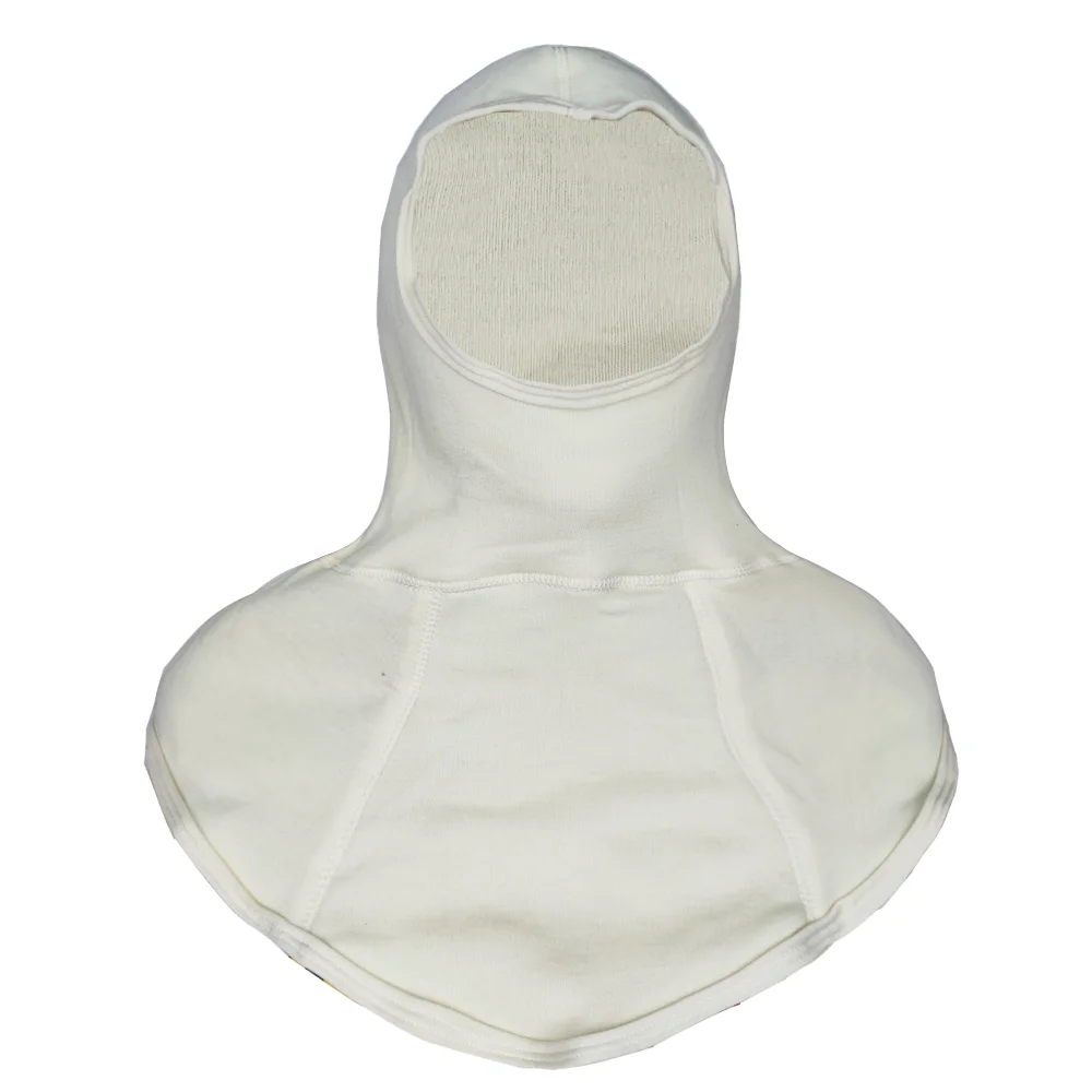 In-stock CE EN 13911 Certified Knitted Fire Escape Rescue Hood Aramid Lenzing Fire Protective Hood