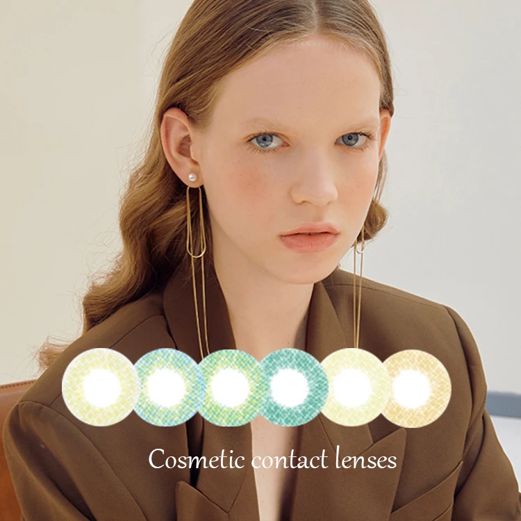 Wholesale Manufacturer Meeton Lente De Contacto Pupilentes Beautiful Contact Lens Size 14.2mm Lenses Color Contact Lens