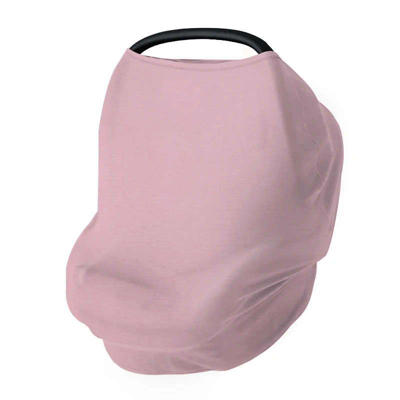 New Arrival Nursing Scarf Breastfeeding Cover Solid Color Breathable  Bamboo Fabric Baby Car Seat Cover