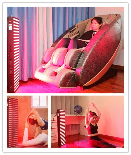 1000w body infrared 660nm 850nm red light therapy panel