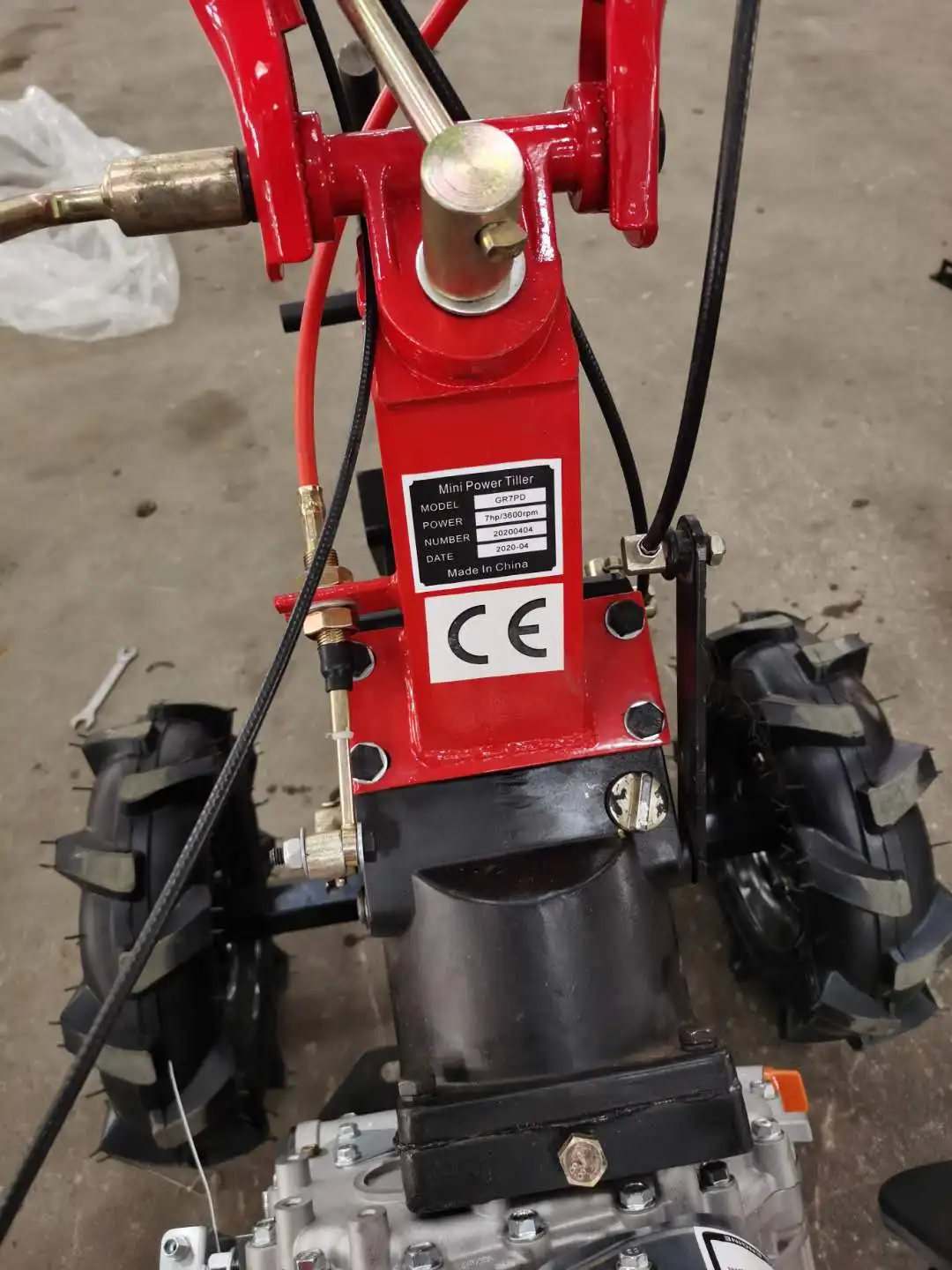  Мощный культиватор 7HP с дизельным