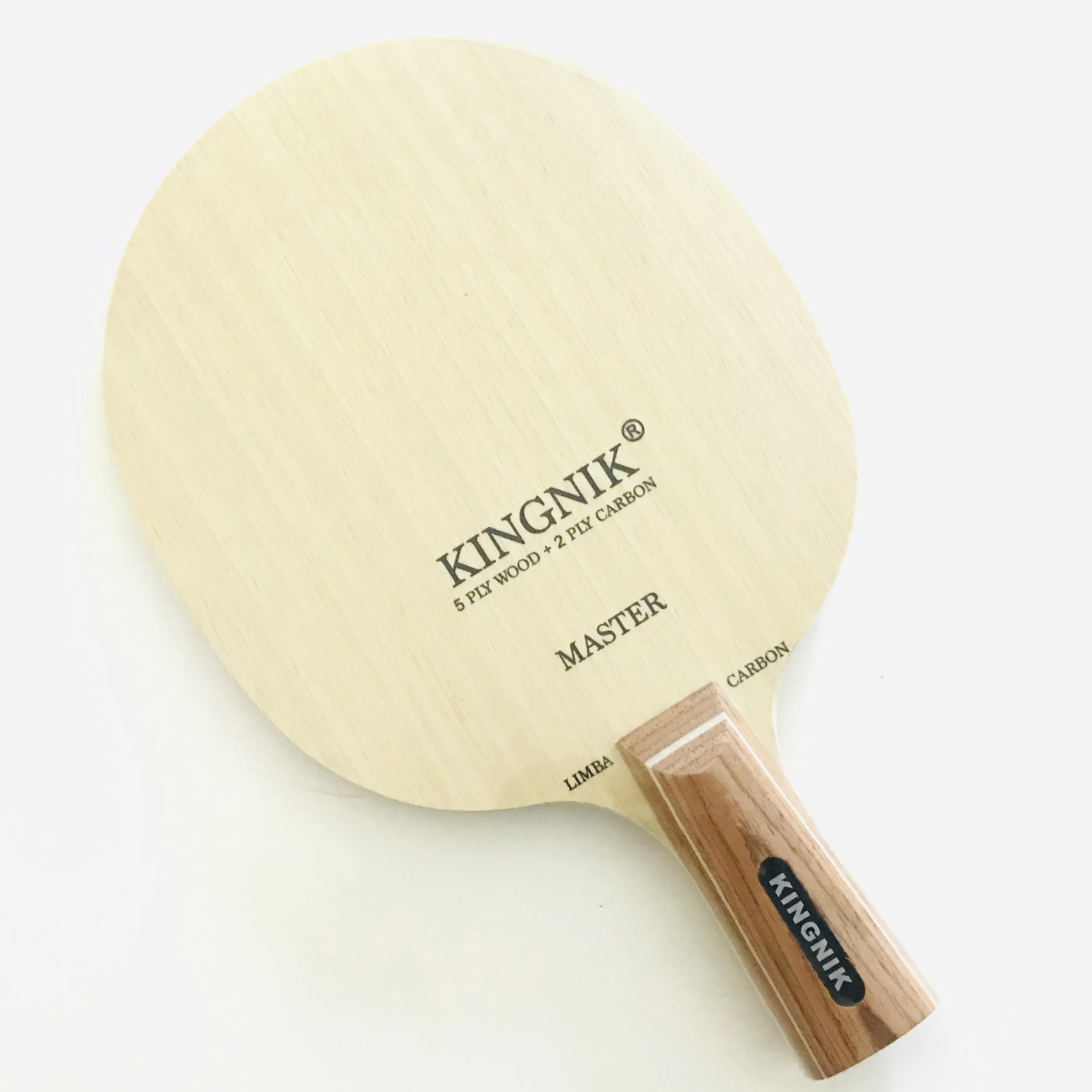 
KINGNIK MASTER TABLE TENNIS BLADE (5PLY WOOD+2PLY CARBON) PENHOLDER CS HANDLE 