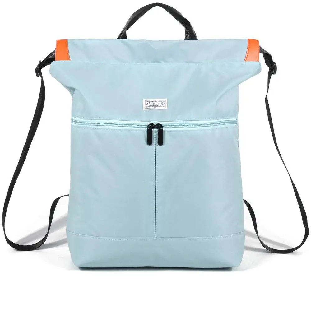 
Foldable water resistant drawstring bag string backpack fitness bag 