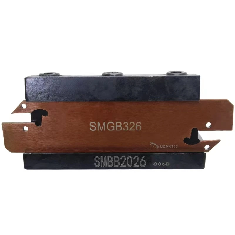 Outer diameter grooving tool seat SMBB CNC cutting blade tool holder DGFH SMGB double head NCIH SPB with SP groove insert