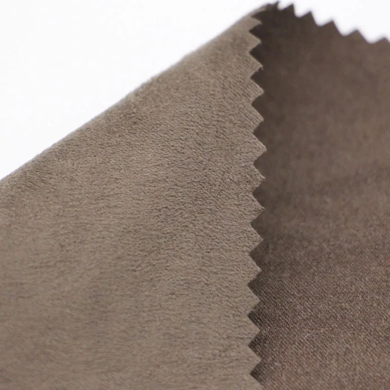 Custom Classic Breathable Thick Durable 200g Microfiber Vegan Leather Suede Fabric Textile