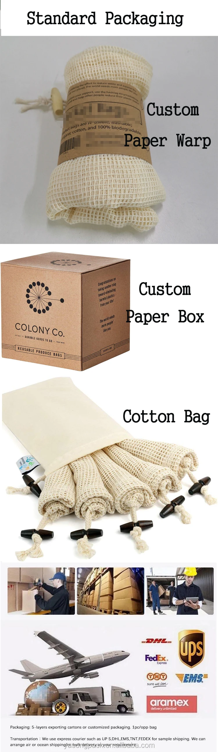 packaging and delivery