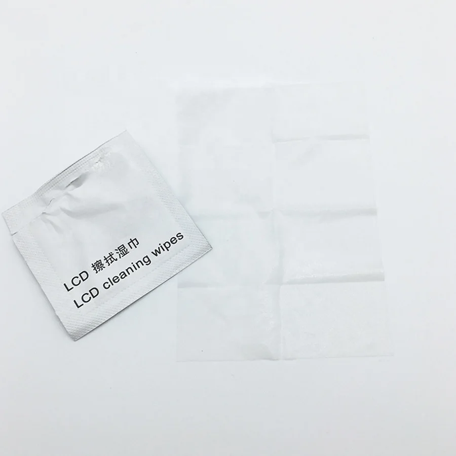 OEM ODM LCD Cleaning wipes Glasses Cleaning Wipes Disposable Screen Protector Disposable Cleaning Wipes