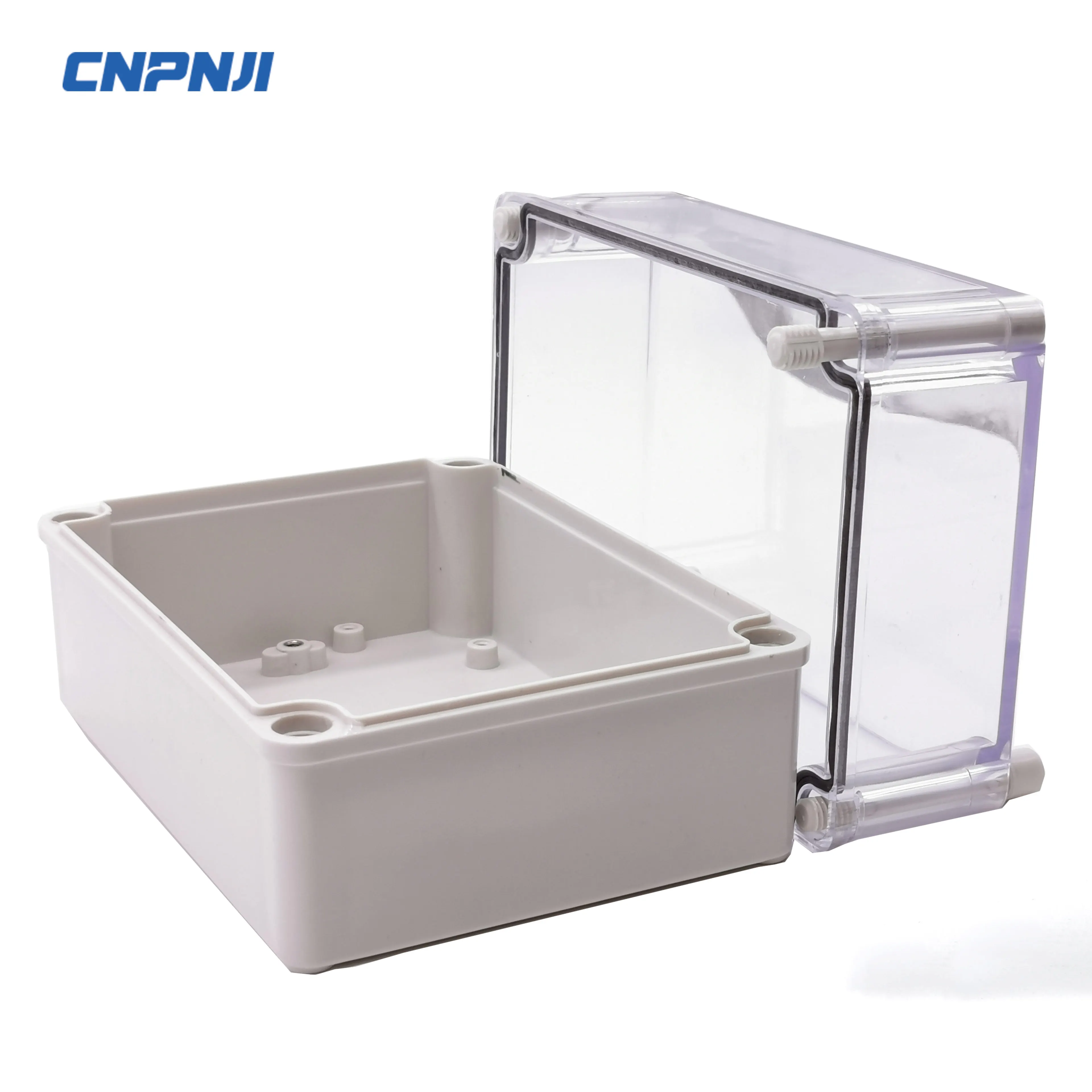 RoHS Listed junction box ip66 Waterproof ABS Outdoor plastic enclosures Enclosure with clear cover