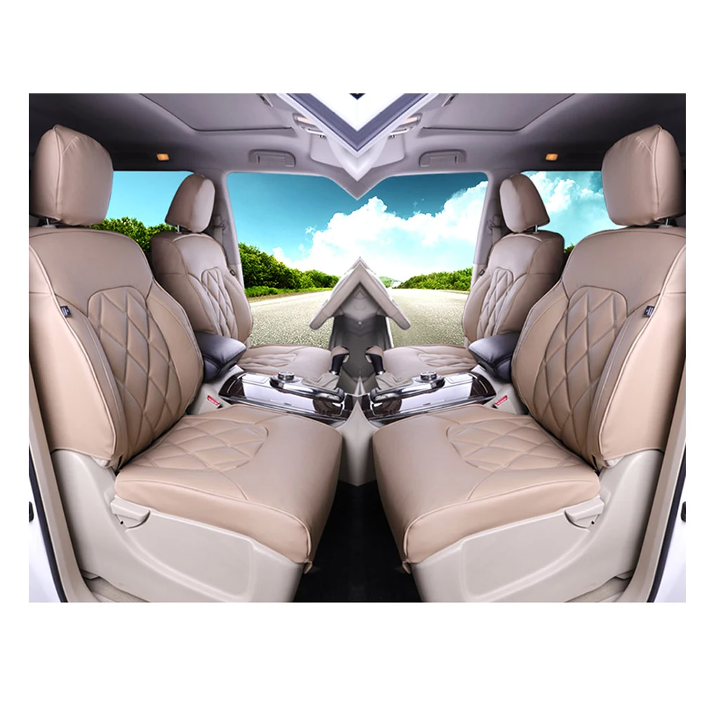 For Landcrulsler Prado Tx Trj150w Car seat cover Complete set 5 Seats Right  Rudder Driving