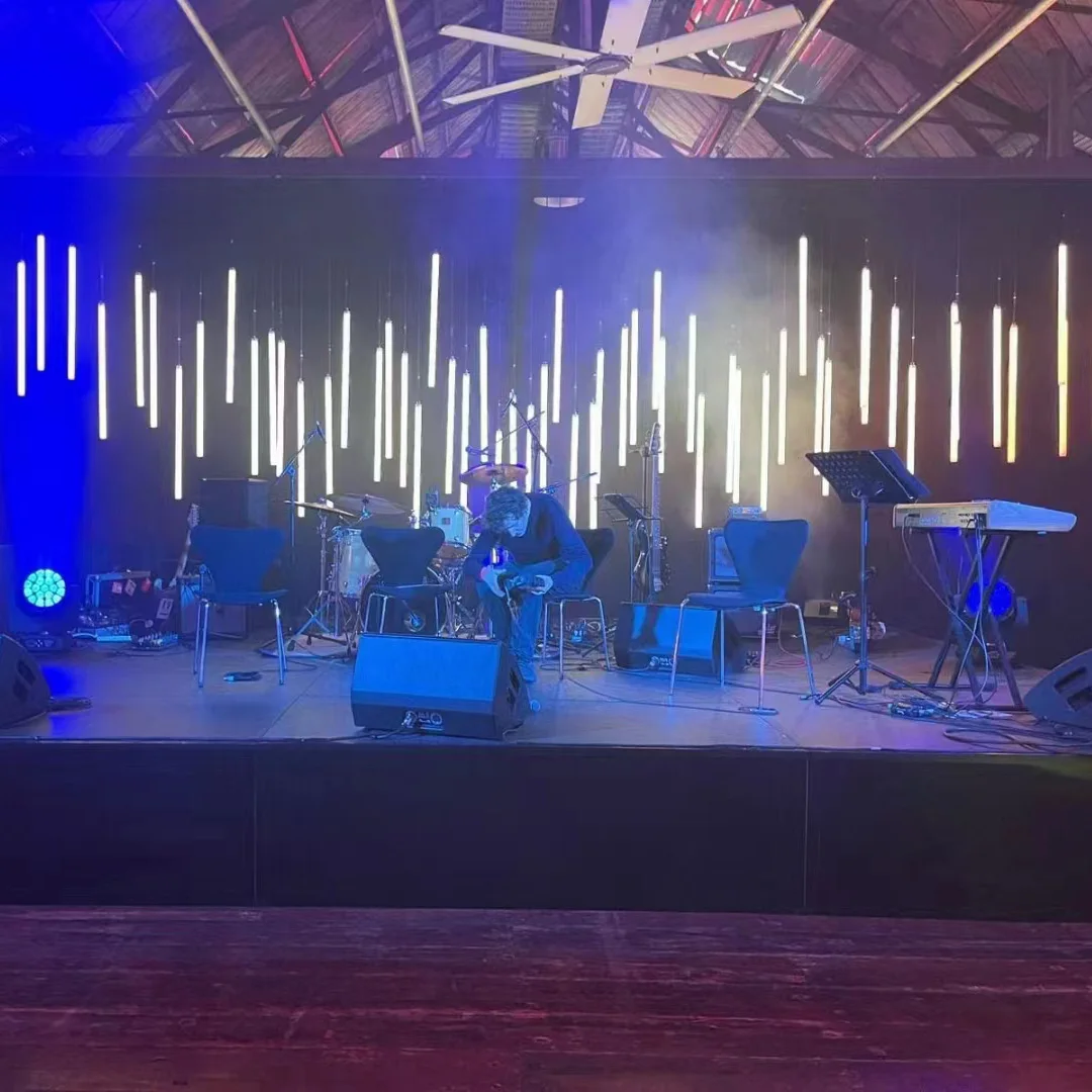 stage nightclub outdoor project DC24V 0.5m 1m pixel led bar stage light tube lighting  RGB point by point led light