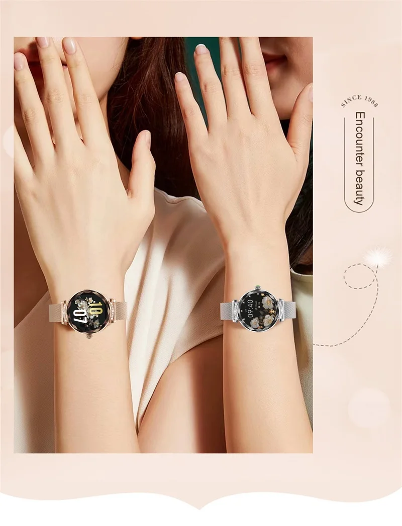 Small AMOLED Display Women Relojes Smart Watch NX7 PRO with BT Calling Round Screen Heart Rate Monitor Sport Ladies Smartwatch (3).jpg