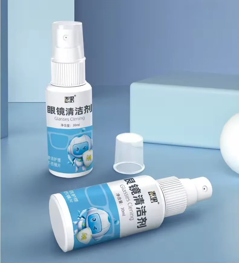 Glasses Cleaning Spray Eyeglasses Digital Device Lens Cleaner Cleaning Kit Suitable for Screen
