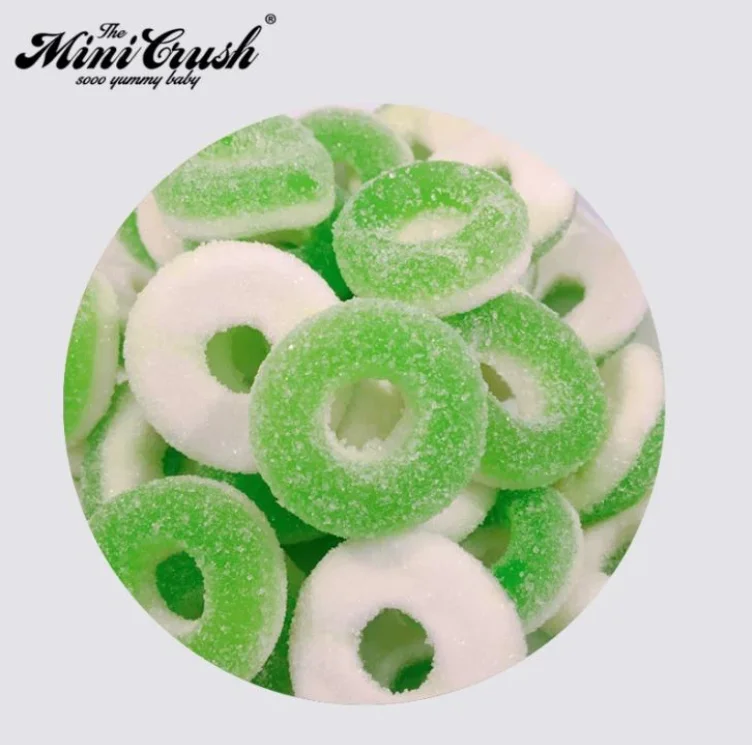 OEM gummy candy kidsmania bonbon кольцо в форме фруктового мармеладного