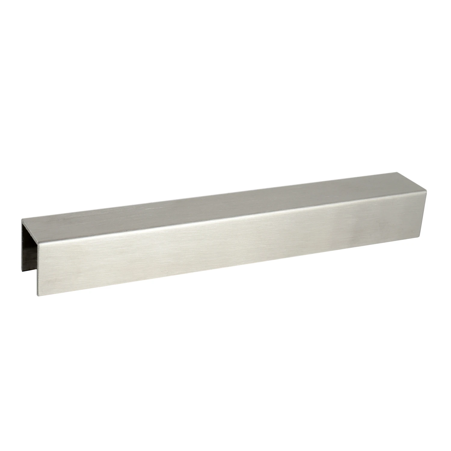 Balustrades Stainless Steel 304 316 Duplex 2205 Square Slot Cap Rails Tube Fitting Glass Balustrade