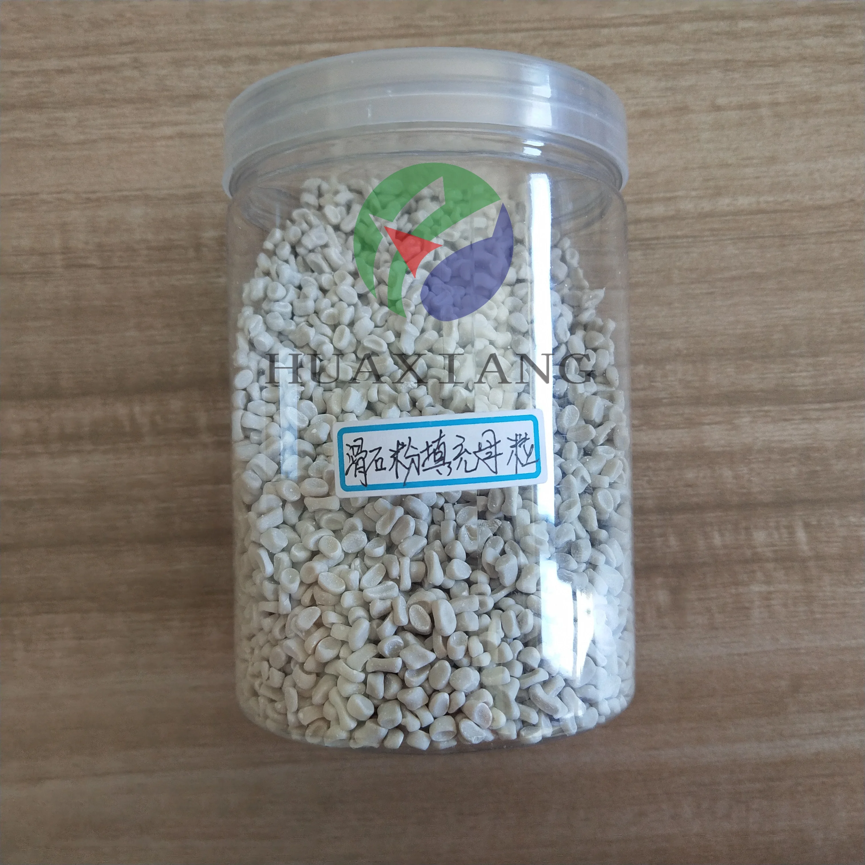 80% CaCO3 BaSO4 Na2SO4 50% Add ratio Transparent Talc filler masterbatch plastic PE/PP filler Master batch