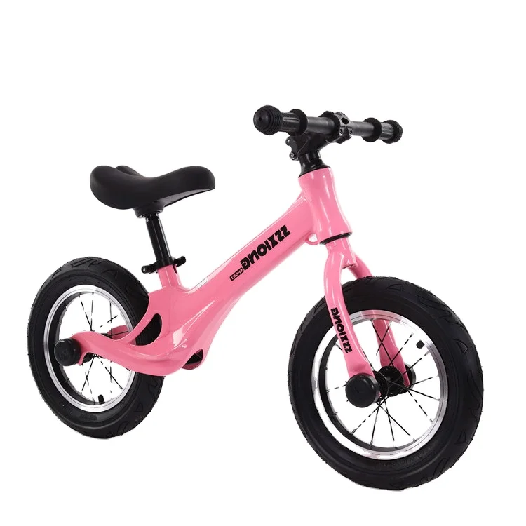 CE Magnesium Alloy Frame Baby Balance Bike Push Walk Running Toddler 12 Inch No Pedal Children Training Balance Bicycle For Kids
