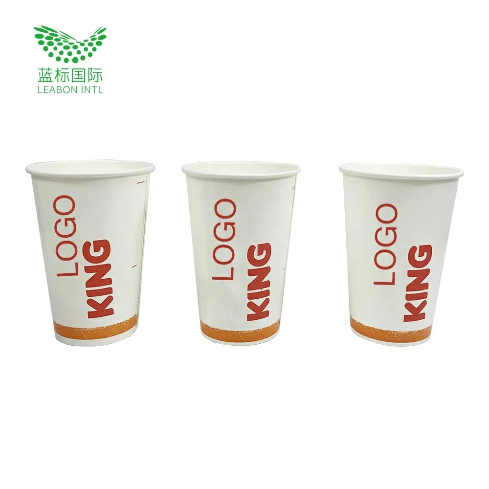 Custom Cold Drink Milktea Hot Chocolate Cappuccino Packaging 210ml 200ml Bio Degradable Disposable Coffee Paper Cups With Sleeve