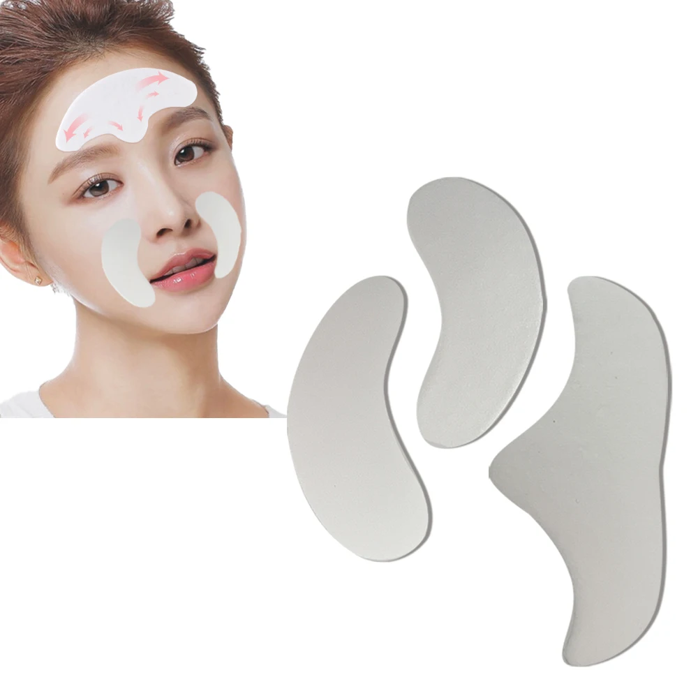 Facial Patch Smoothing GEL Pads Face Anti Wrinkle Remove Lines Forehead Wrinkle Patch