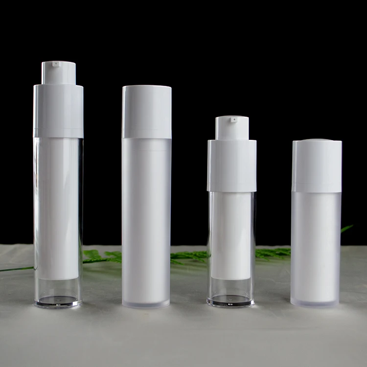 Tulip Tree wholesale custom plastic airless pump bottle gold resistant luxury airless pump bottle with pump