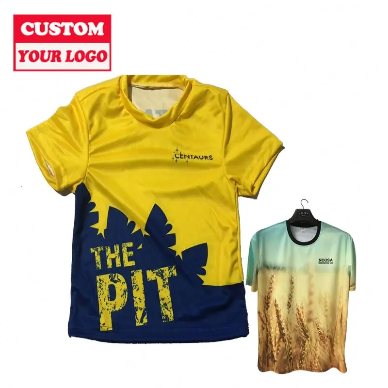 Hot Selling Breathable Men Sport T Shirts Custom Round Neck T Shirt Sport Homme