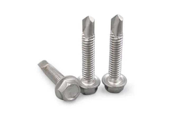 Stainless Steel,Carbon Steel Hex head Self Drilling Screws/ Flange head Self Drilling Screws with EPDM Sealing Washer
