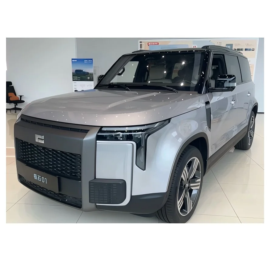 baic rox 01 2024 new extended range suv family luxury ev 4wd 6/7 Seater electric cars hybrid 1.5T high perfomance polestones 01
