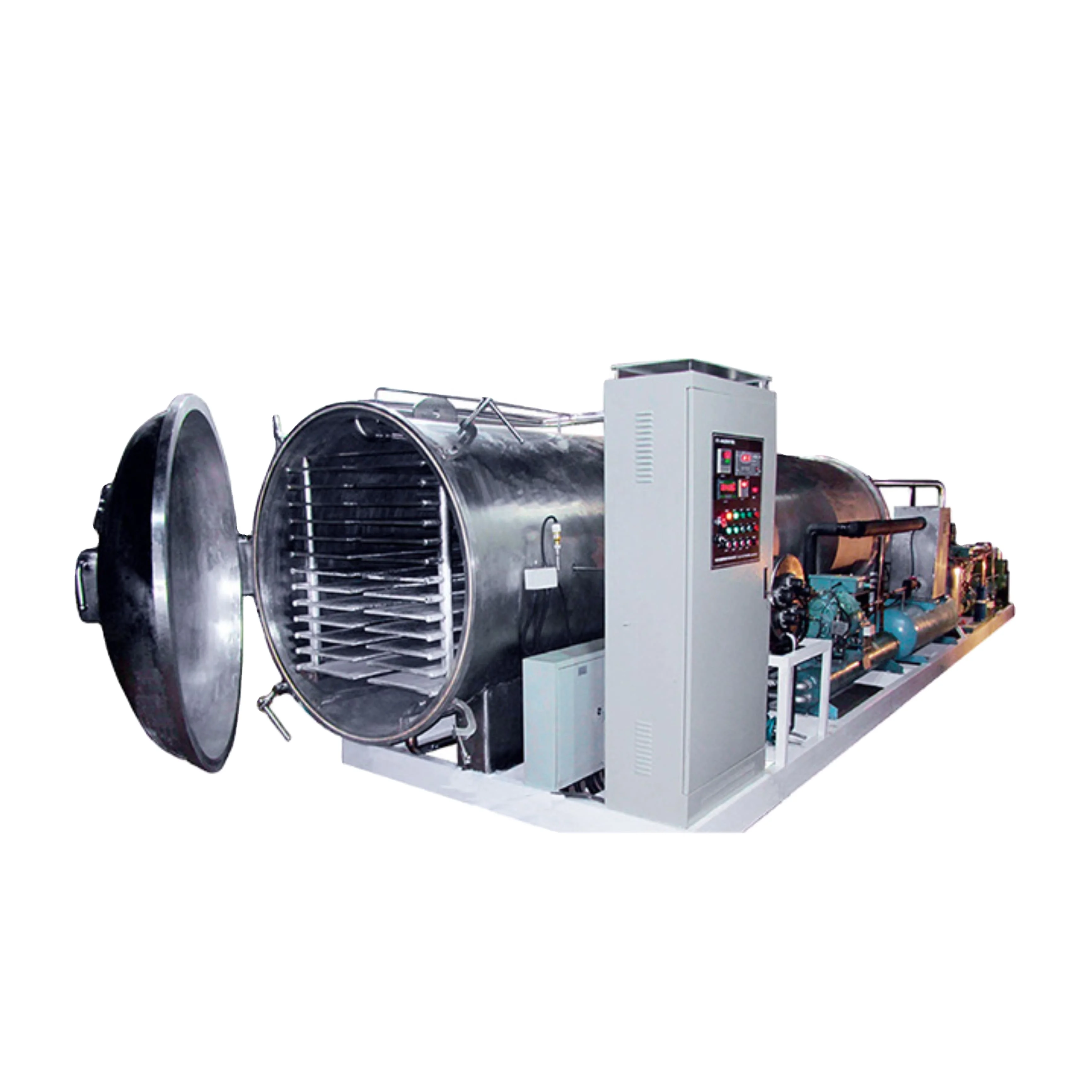 
500kg Industrial Fruit Freeze Dryer Fruit Dehydrator Large Pear Freeze Dryer 