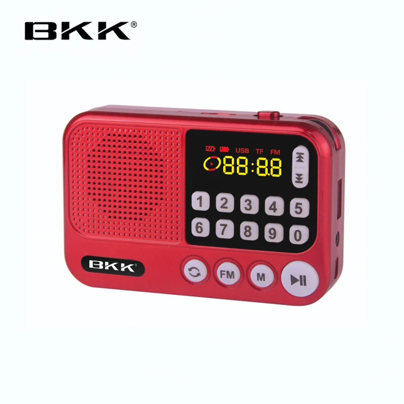 Manufacture Wholesale Portable Mini pocket FM Radio with with USB SD Card Function(S99)
