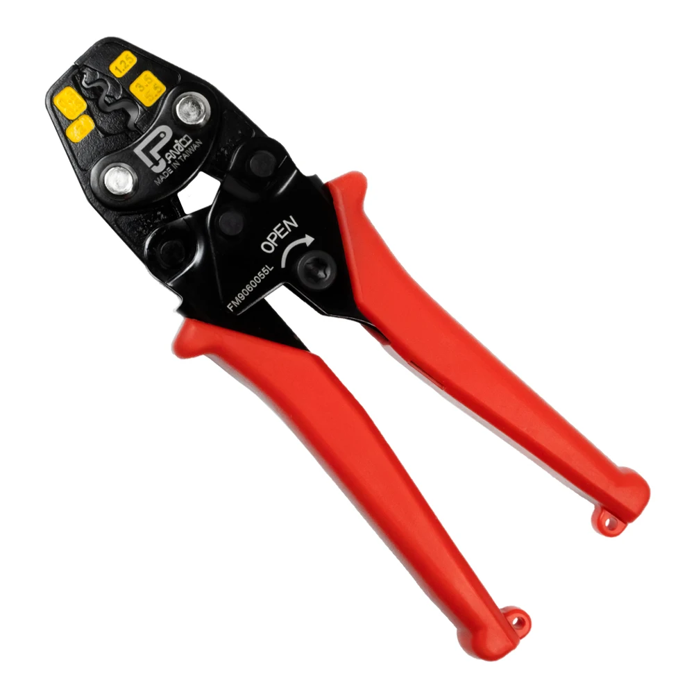 Taiwan Ratchet Terminal Crimper Pliers Crimping Terminals Non-Insulated Crimping Tool