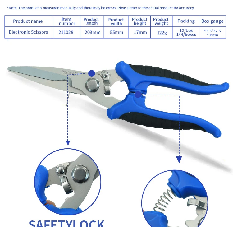 3CR13 Multi purpose pruning shear Garden shears Pruning tools