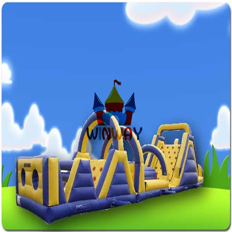 China winwaytoys supply new party rent inflatable obstacle course for sale