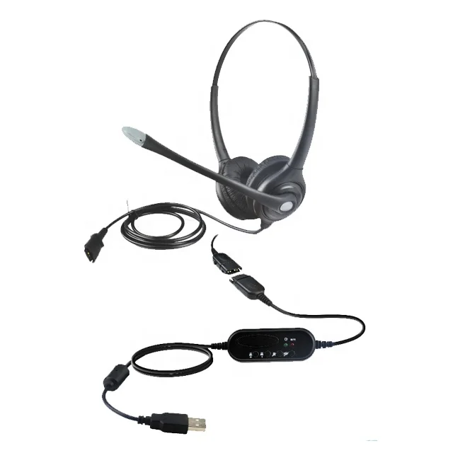 Гарнитура для офисного колл-центра, 3,5 мм, USB-гарнитура с шумоподавлением, микрофон для бизнес-центра, Прямая поставка с фабрики