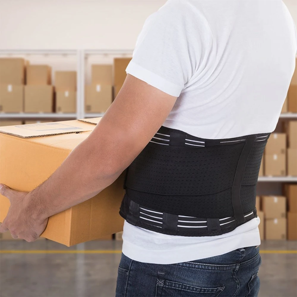 2024 Hot Selling Waist Support Belt Breathable Lower Back Support Belt lumbar support belt For Work Gym Sports