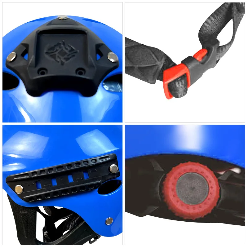 Custom color Logo outdoor Sports Paddling Rafting Helmet water safety Climbing Extreme Sports Helmets