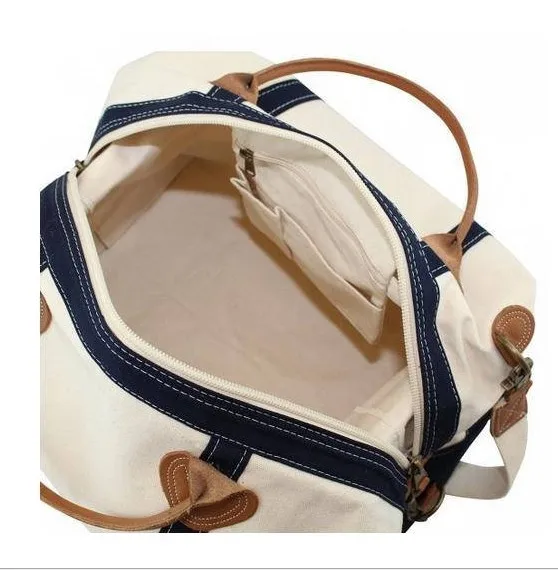 
extra size garments travel bags water proof canvas beach bag with single shoulder 