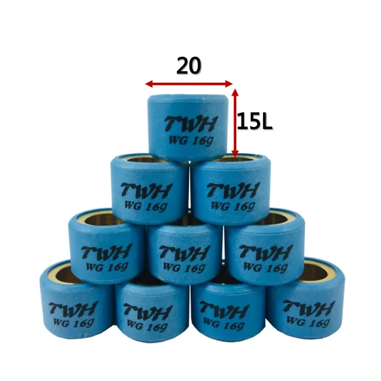 
PCX155 GSR125 V125 DINK APEX Motorcycle variator weight rollers 20x15 