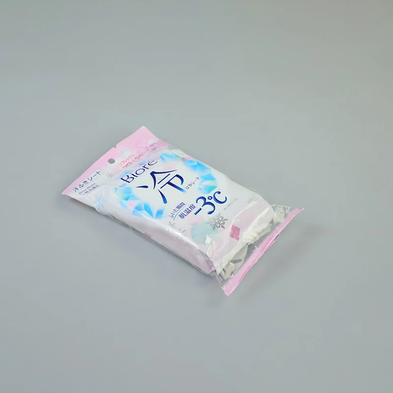 2023 Custom Logo High Quality Competitive Price Biodegradable Natural Cold Cooling Kitchen Wet Wipes For Daily Clean