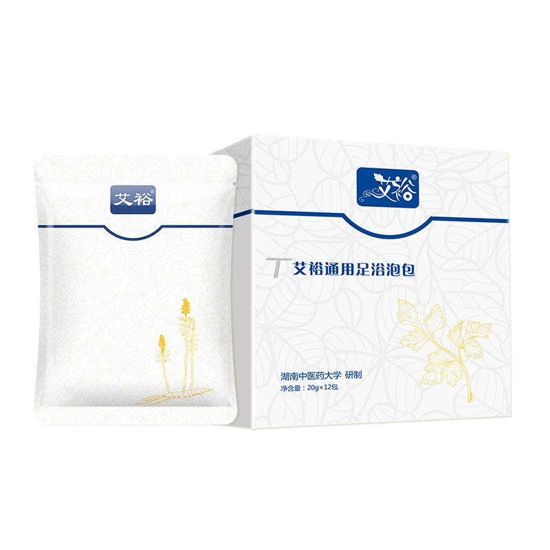 OEM Chinese Herbal Adult Foot Bath Bubble Pack For  Foot Massage Foot Soak to Relieve Back Pain,&Body Fatigue