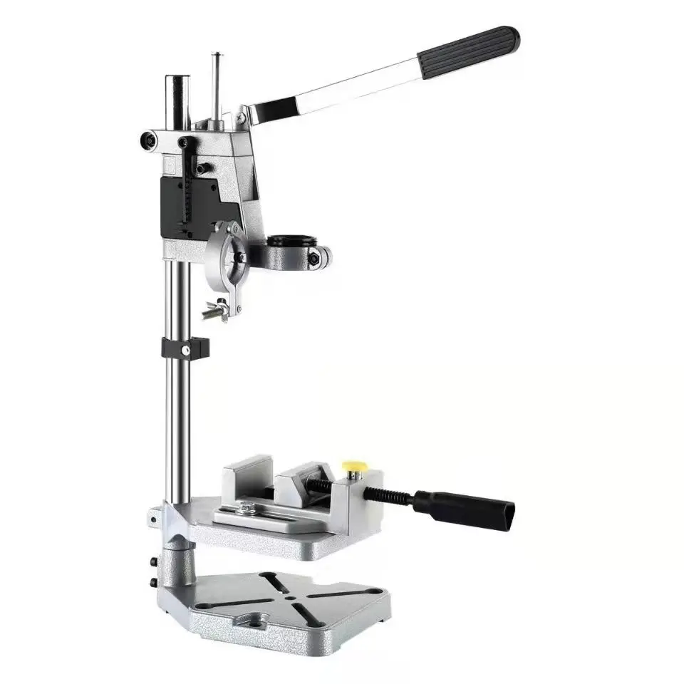 Electric Drill with 38-44mm Available Industrial Drill Stand Bracket China Double Base Electric Drill Stand