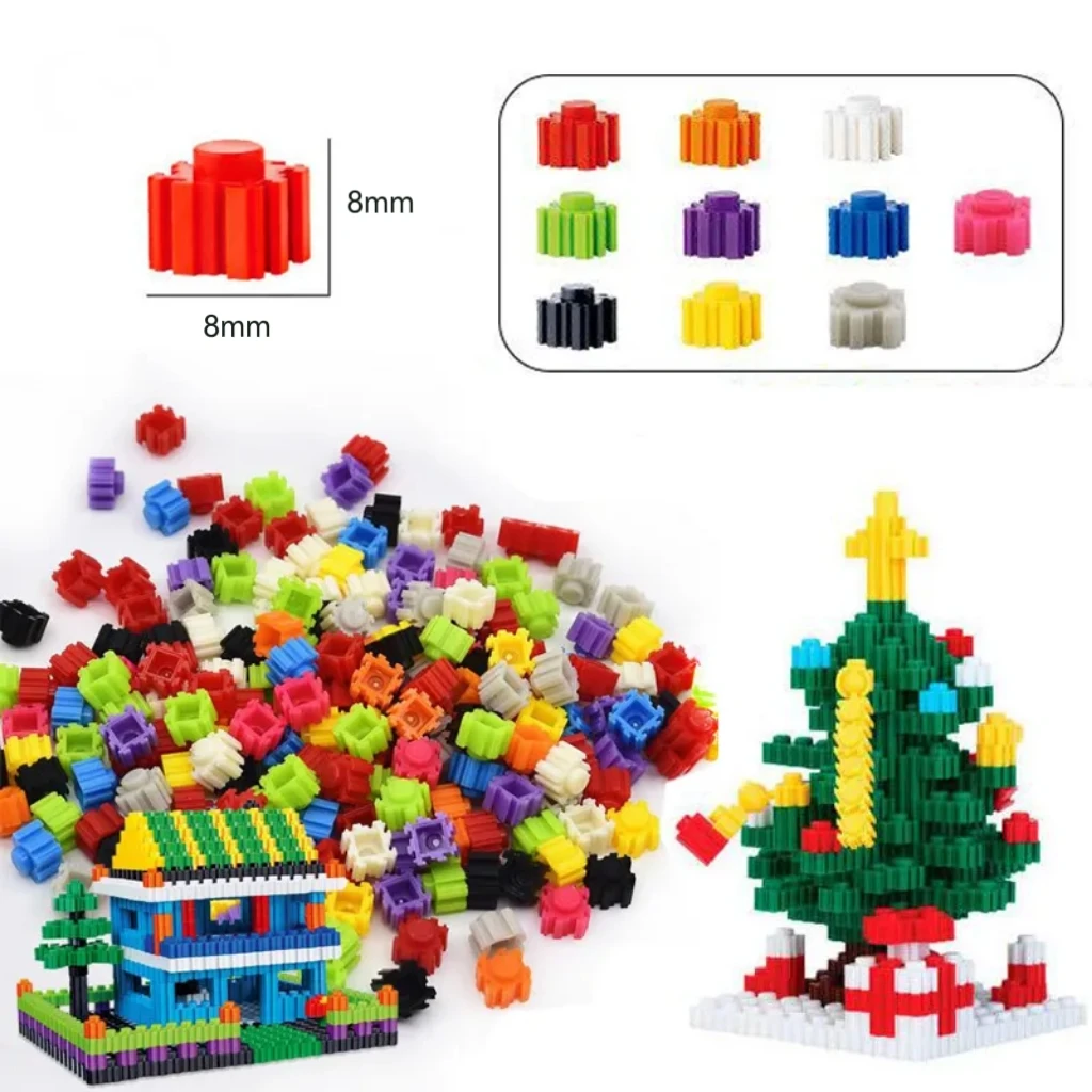 15 Years Toy Manufacturer Plastic ABS 40 Colors 3D Diamond Build Blocks 1kg Bag Pack Artkal building block sets
