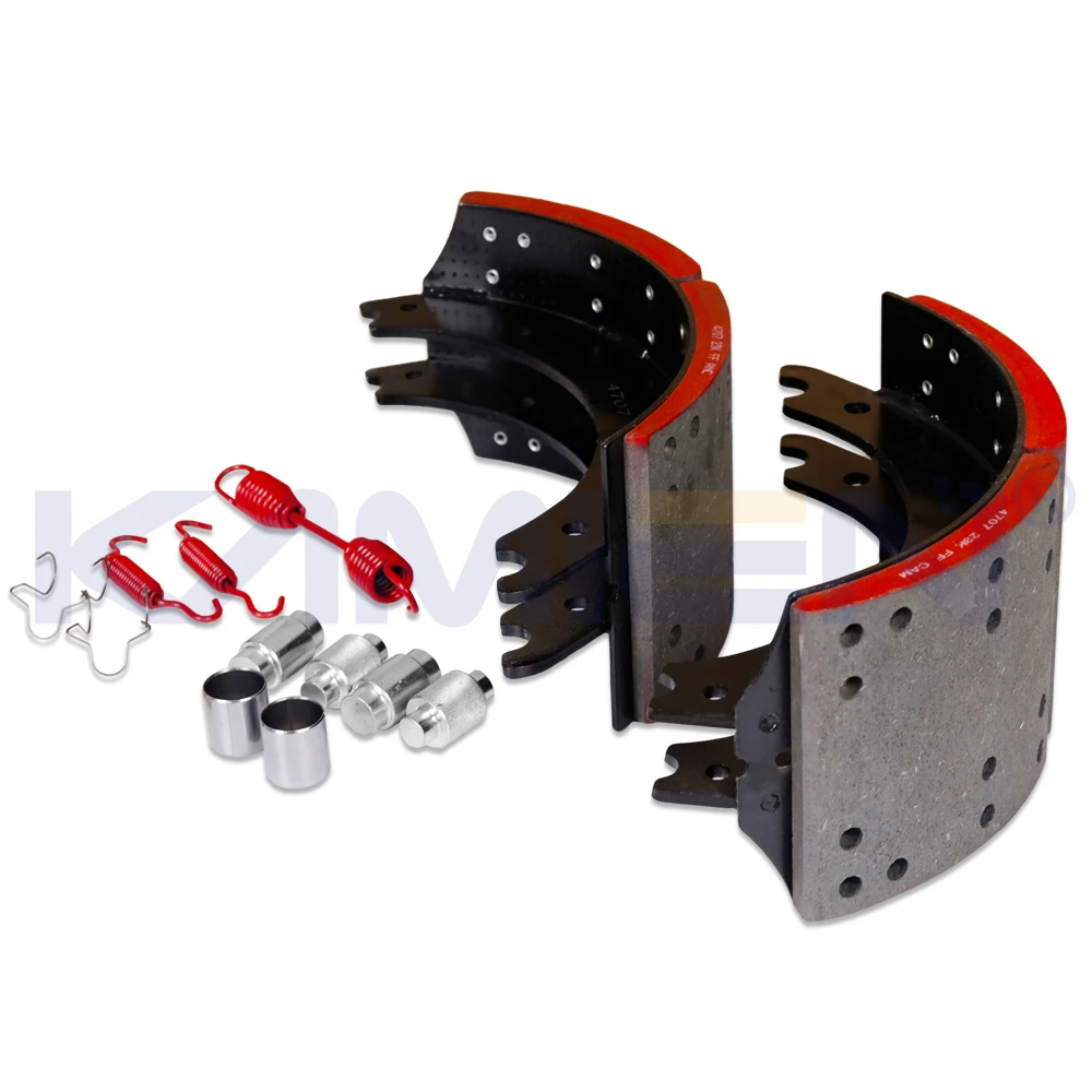 4707 4709 4515 Truck Brake Shoes  with Repair Hardware Kit for America Europe Truck