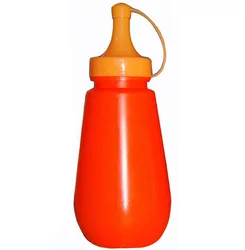 250 ml plastic sauce squeeze bottle  ketchup bottle with twist cap