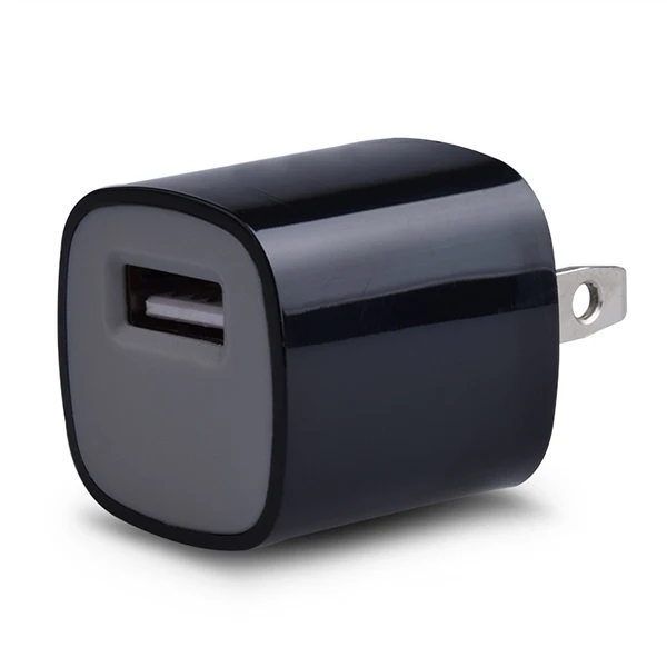  Mobile Phone 5V 1A 5W Single Port Cube Travel USB Charger Adapter US Plug Wall Block for Apple