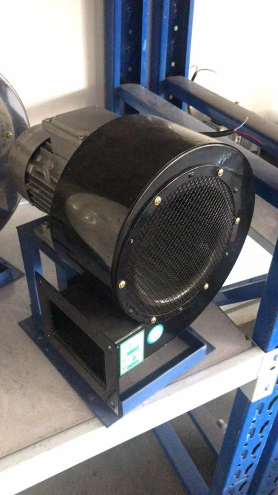 China  Horizontal  High Temp Small Centrifugal Blower Fan With Back Curved Impeller for Machine Cooling
