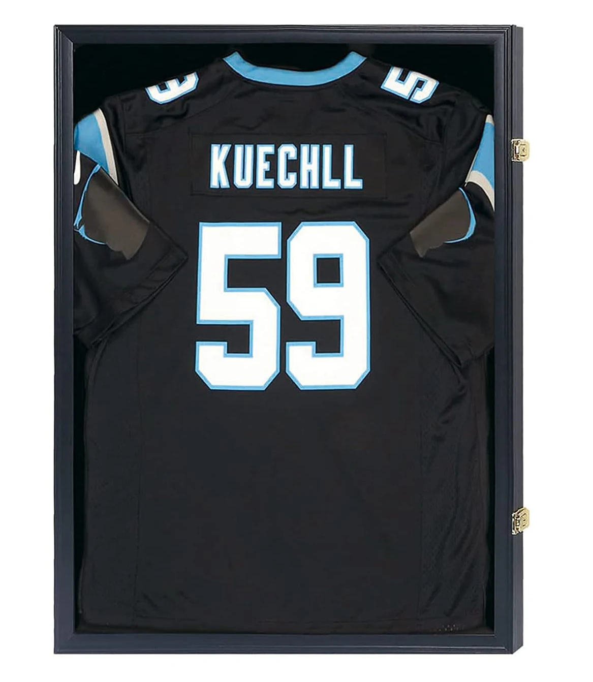 Jersey Shadow Box Lockable Jersey display case for Baseball Basketball Football Soccer Hockey 2XL Sport Jersey Shirt and Uniform
